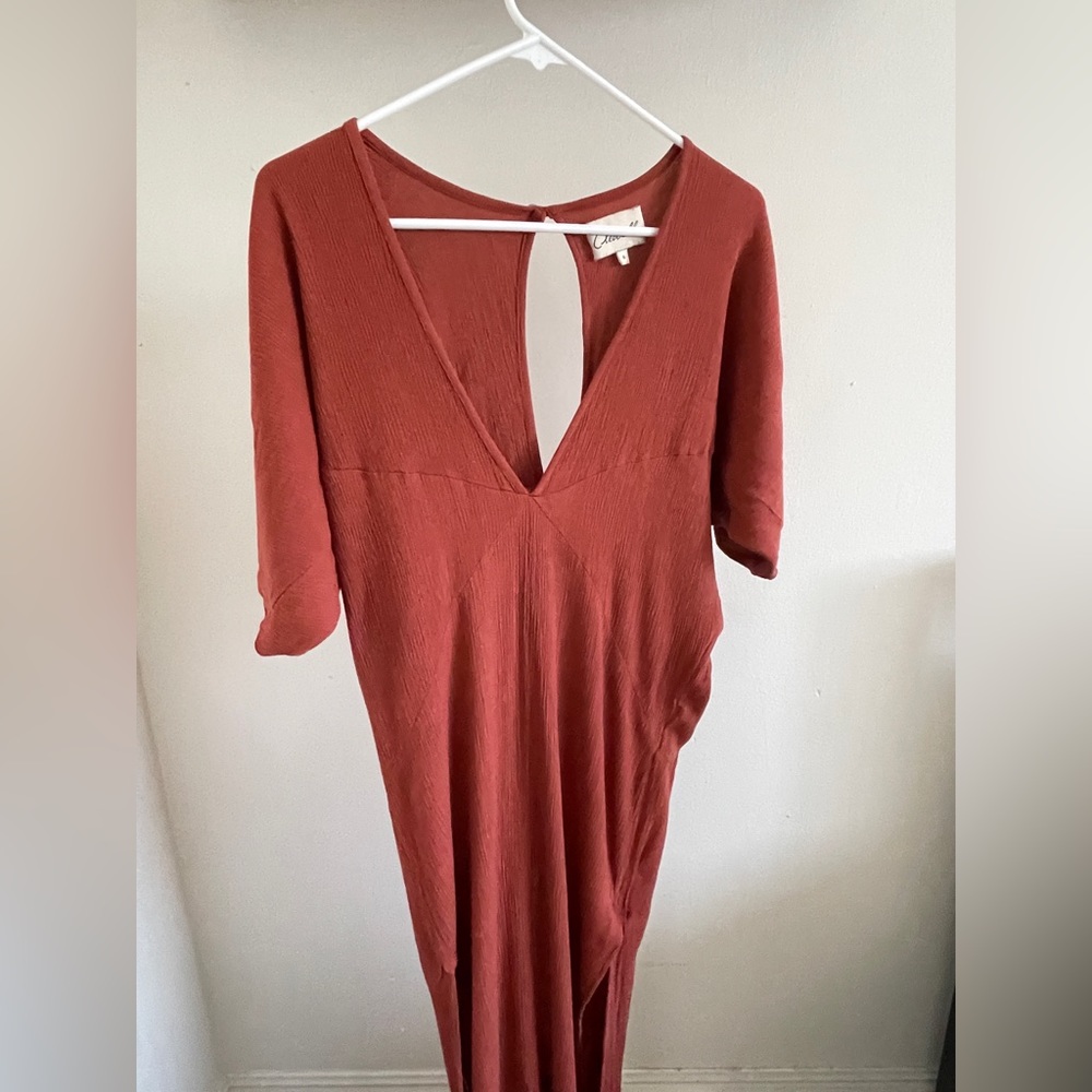 Cleobella Burnt Orange Maxi Dress